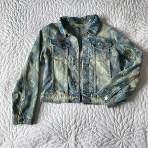 Acid Wash Denim Jacket
